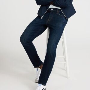 Express Men's Slim Dark Wash Hyper Stretch Jeans - 28x30 - Like New